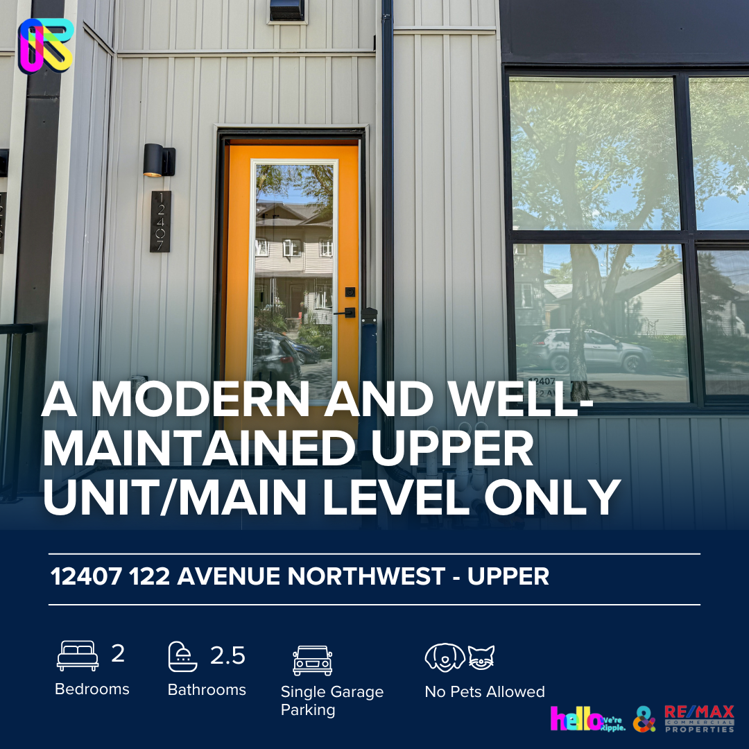 12407 122 Avenue Northwest - Upper