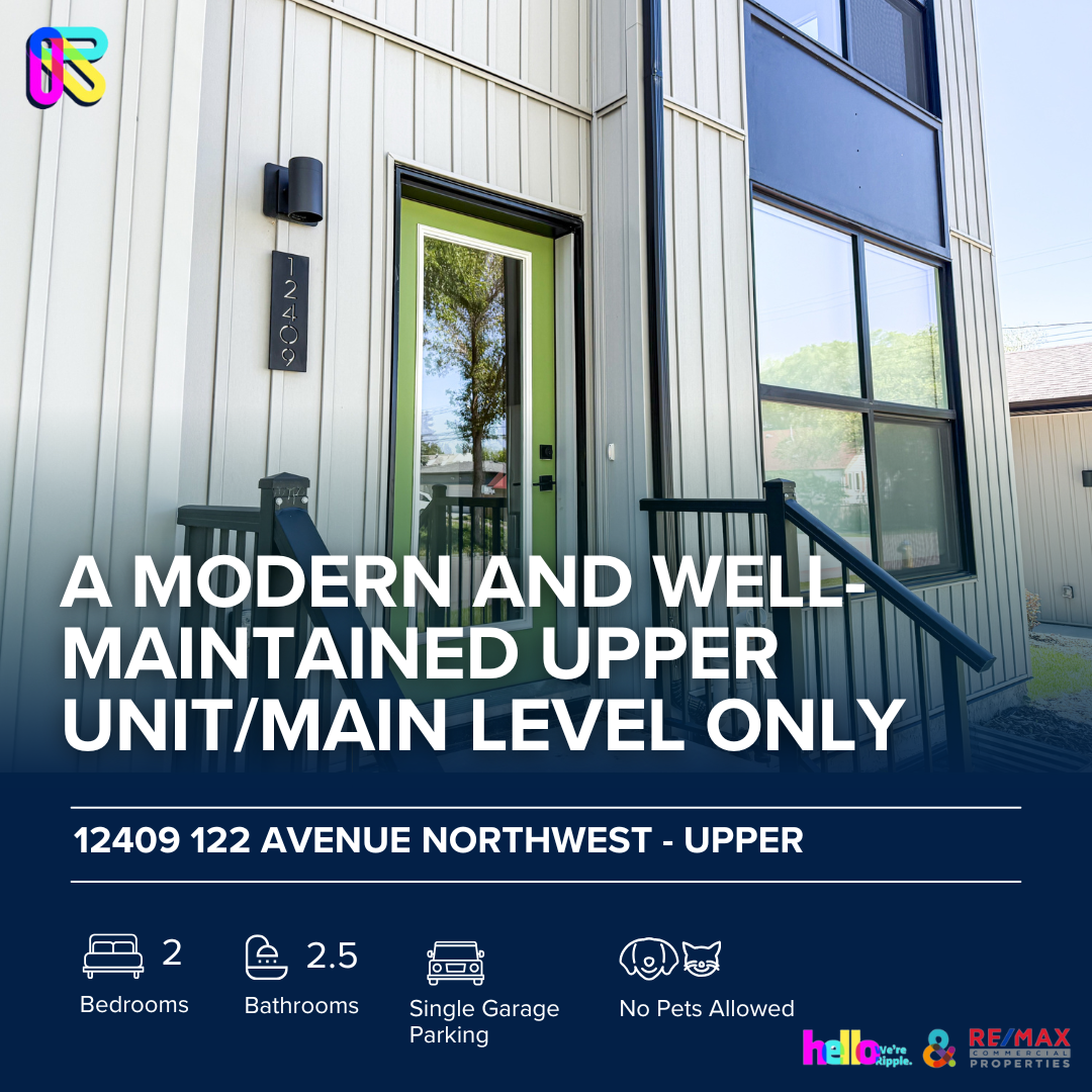 12409 122 Avenue Northwest - Upper