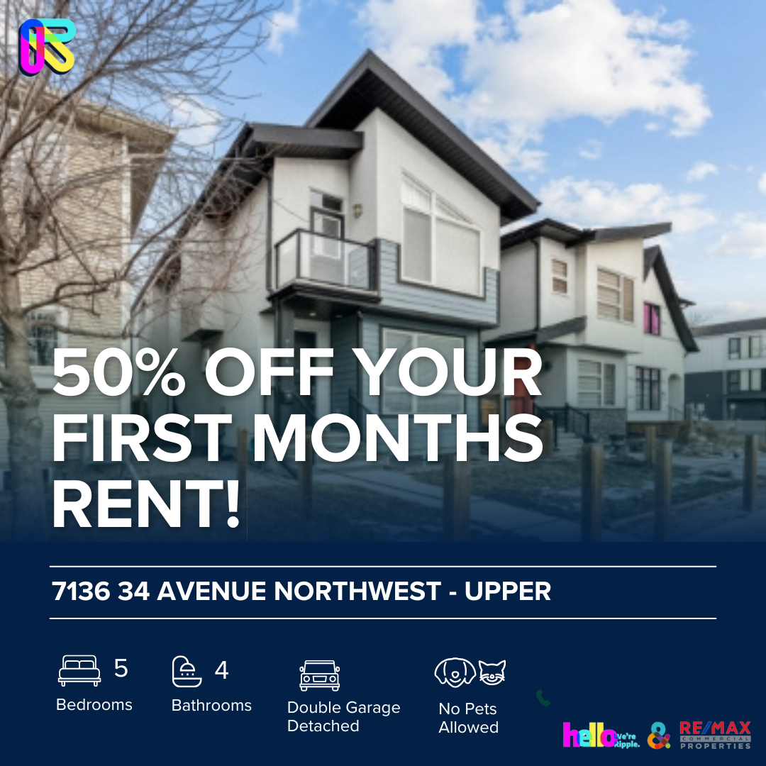 7136 34 Avenue Northwest - Upper